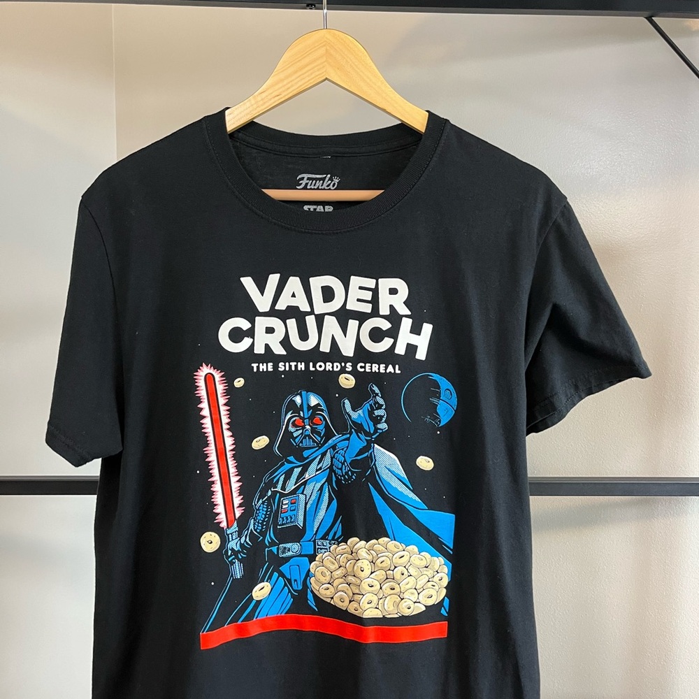 Funky Vader Crunch Black T-Shirt